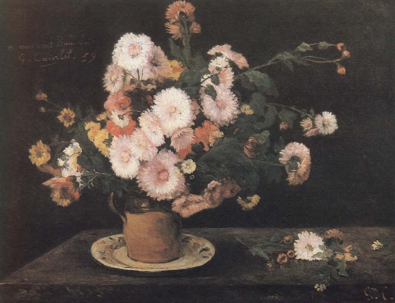 Gustave Courbet Flower